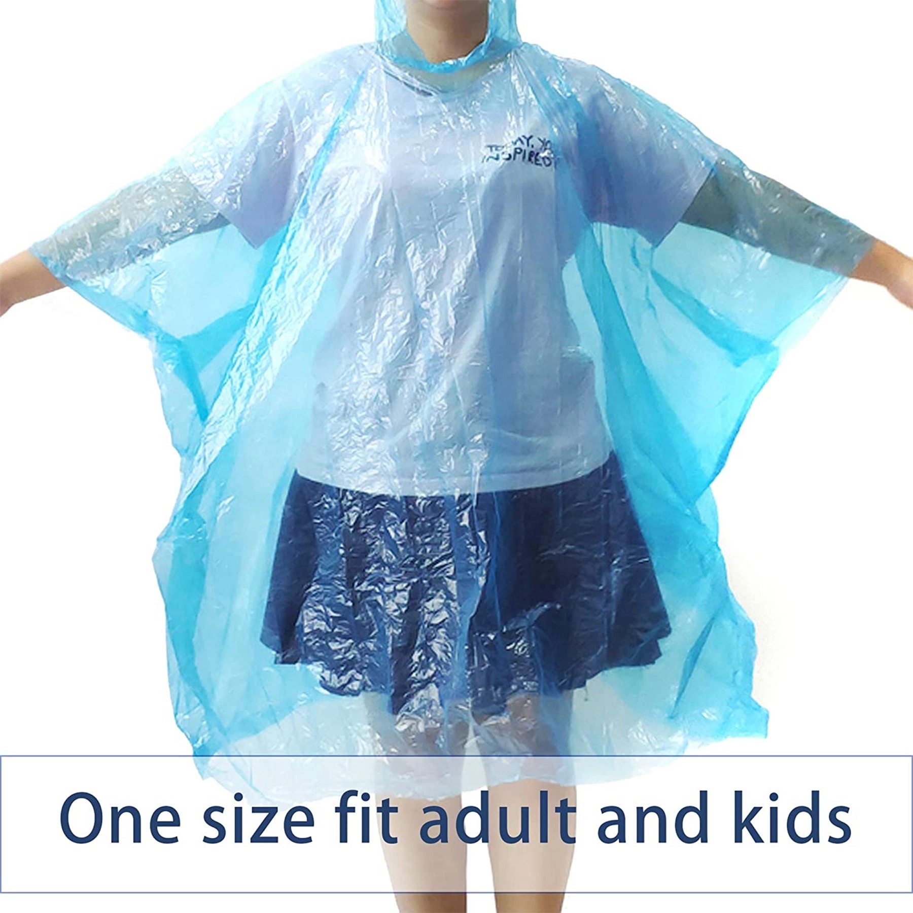 Portable Disposable Raincoat With Ball Key chain 3