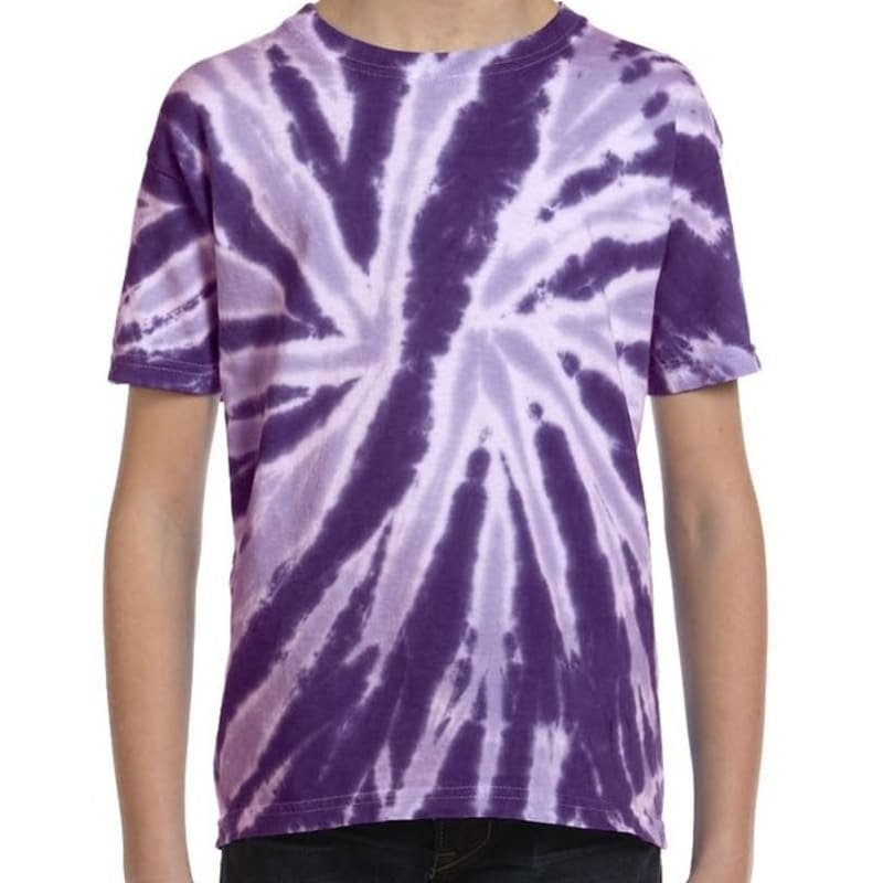 Tie-Dye Youth 5.4 Oz., 100% Cotton Twist Tie-Dyed T-Shirt 5