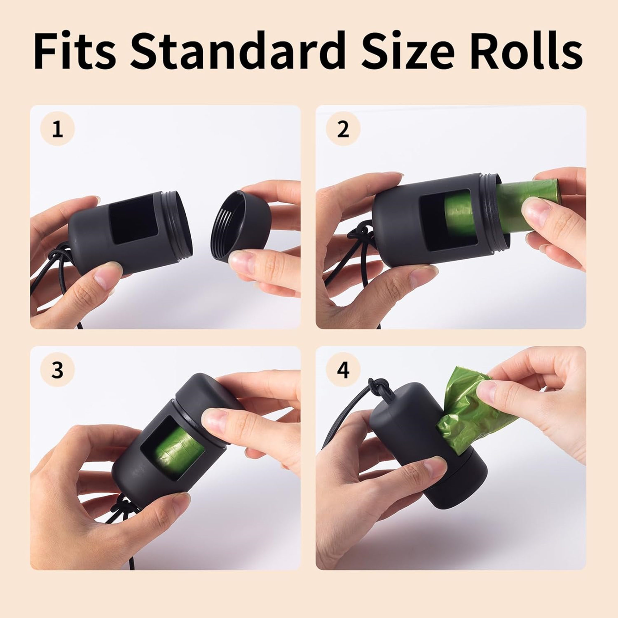 Portable Dog Poop Bag Dispenser 5