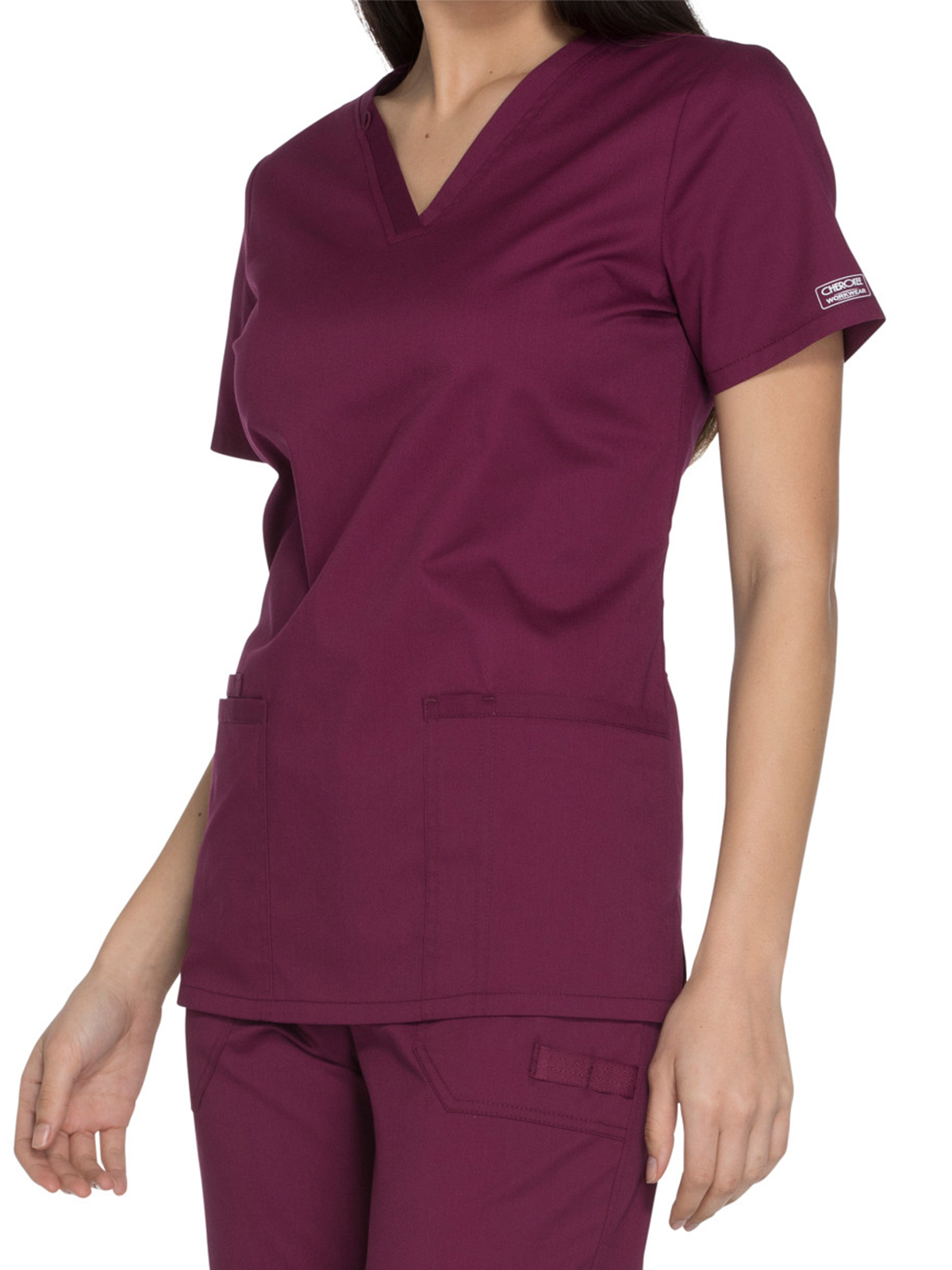 Cherokee - Workwear Core Stretch - Women's V-Neck Top 35