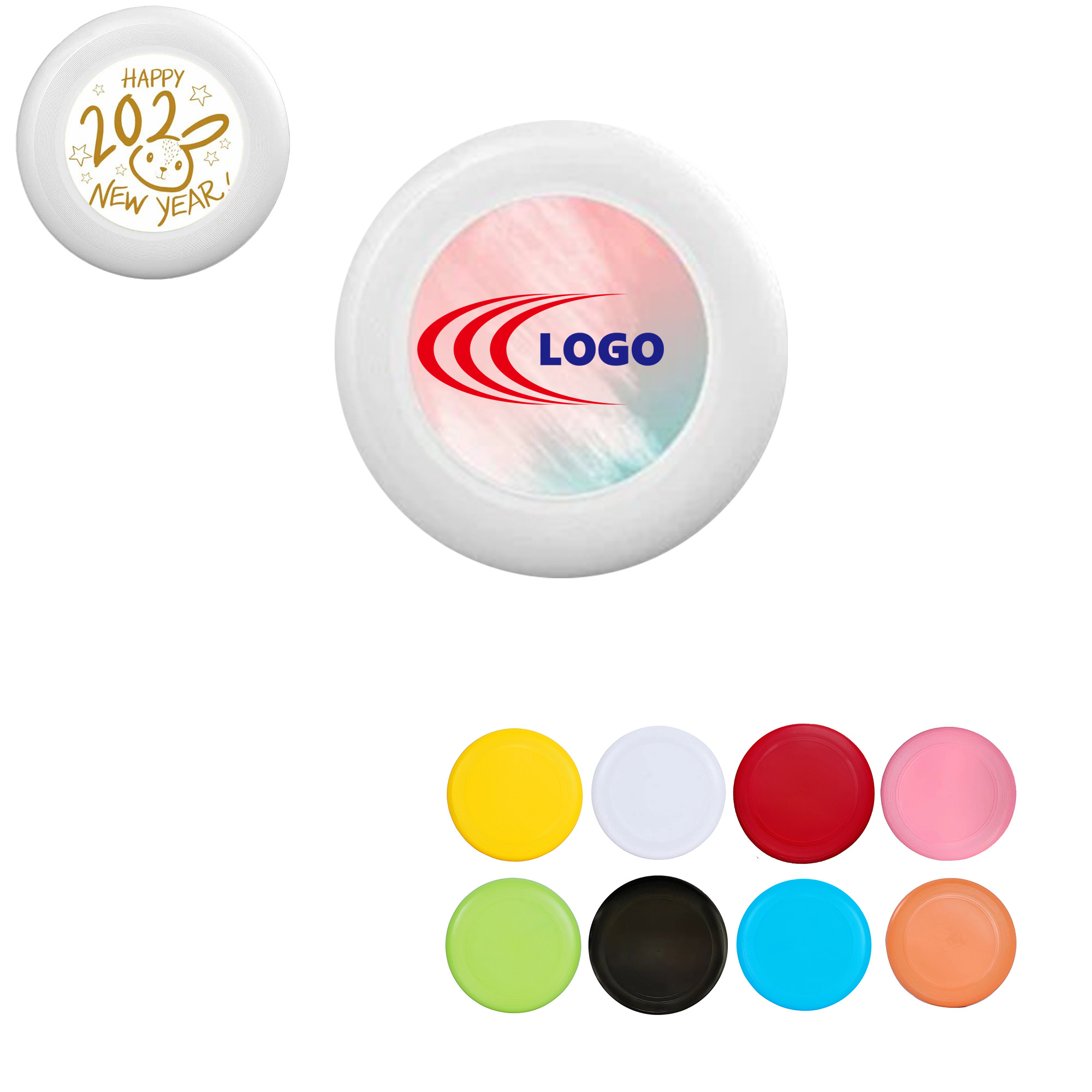 MOQ20 10.6" Solid Color Sports Competition Flying Discs 2