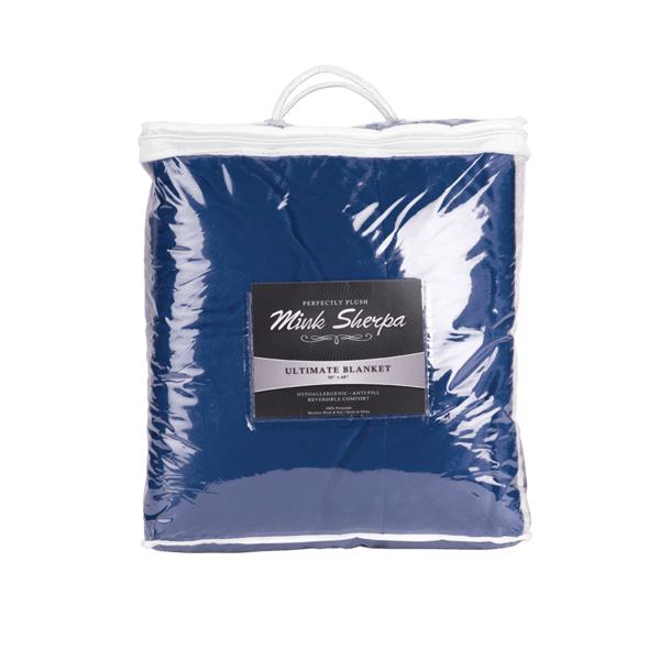 Mink Sherpa Blanket - Solid 4