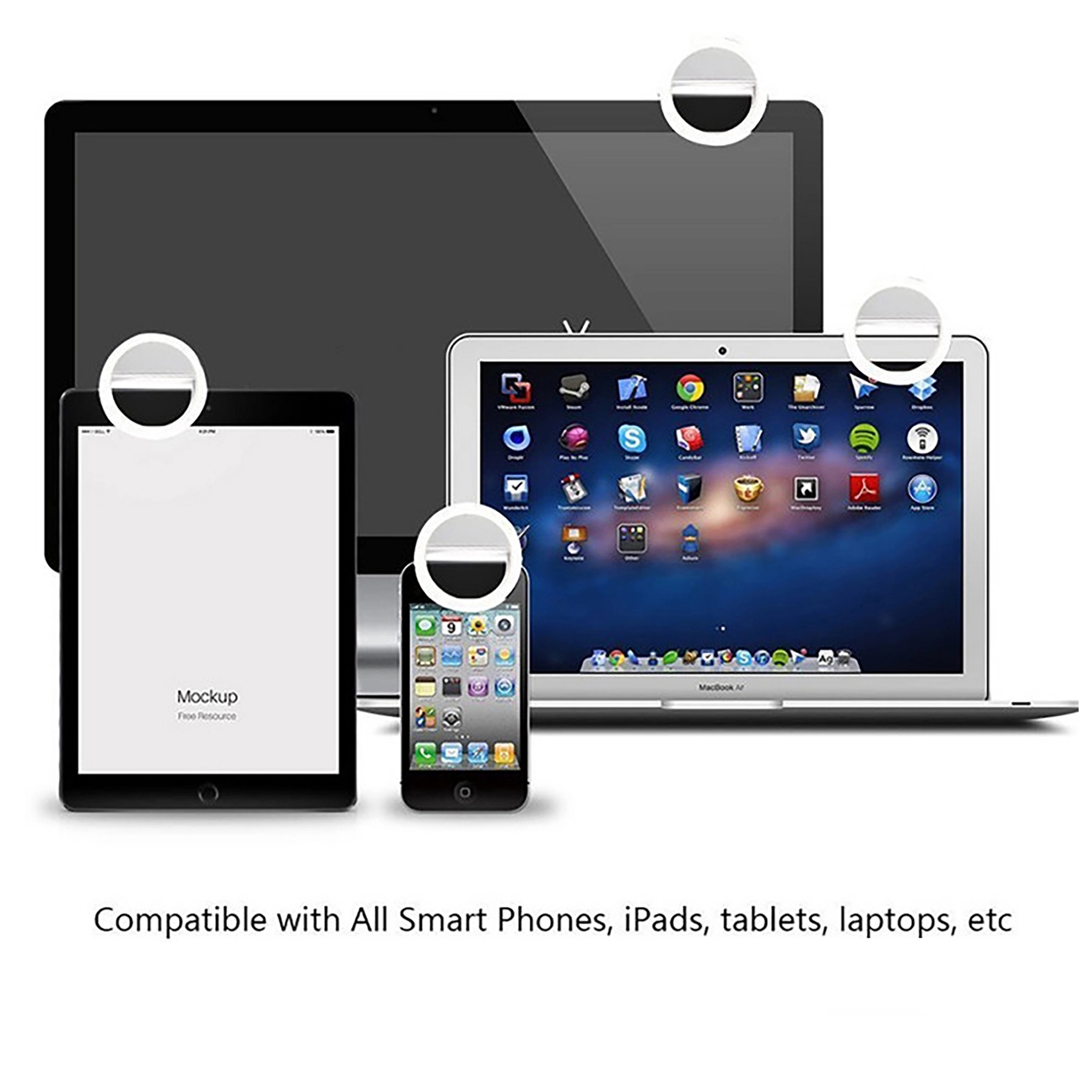 Flashing Selfie Ring Light 1