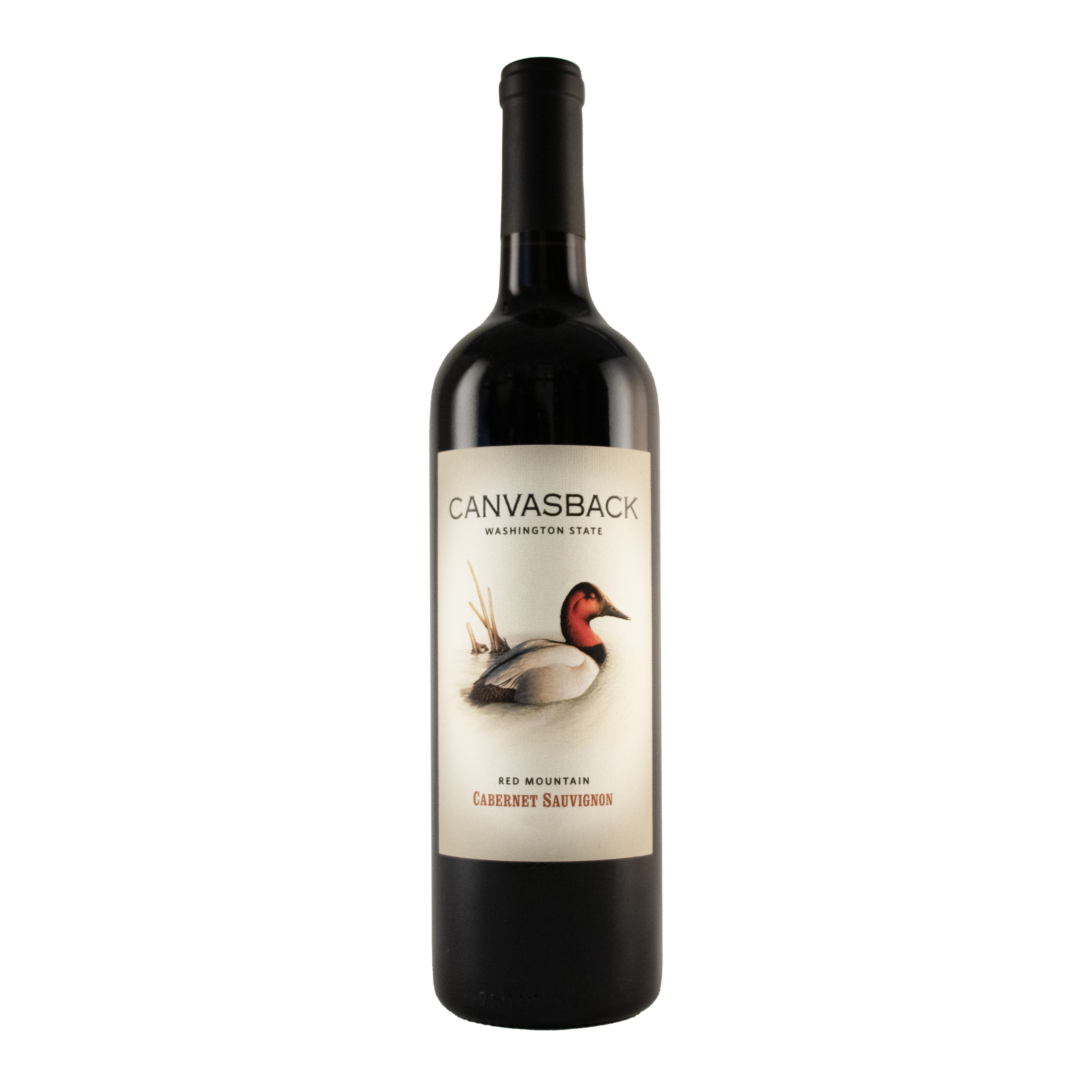 Etched Duckhorn Canvasback Cabernet Red Wine Bottle 1