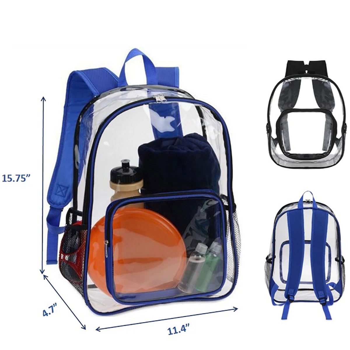 Heavy Duty Clear Backpack Fashion 3