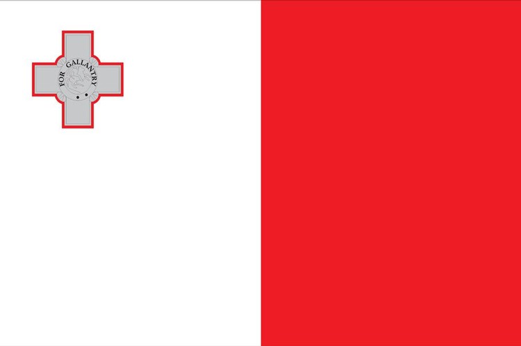 Malta Flag - 5' x 8' - Nylon 2