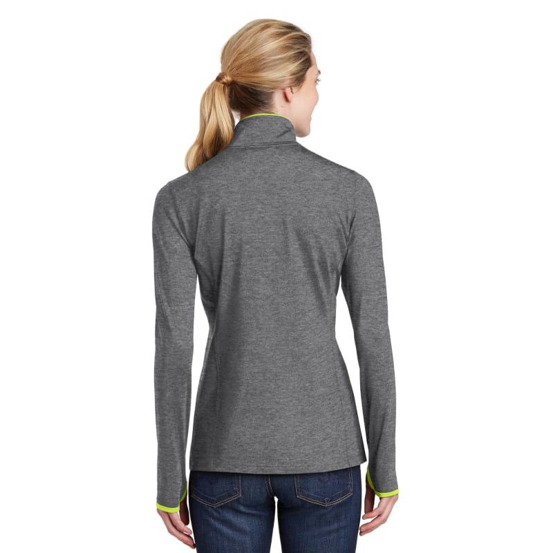 Sport-Tek Women's Sport-Wick Stretch Contrast Full-Zip Jacket. 55