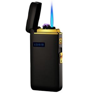 Rectangle Dual Usage Electric Arc And Jet Fire Lighter With USB Charging 2