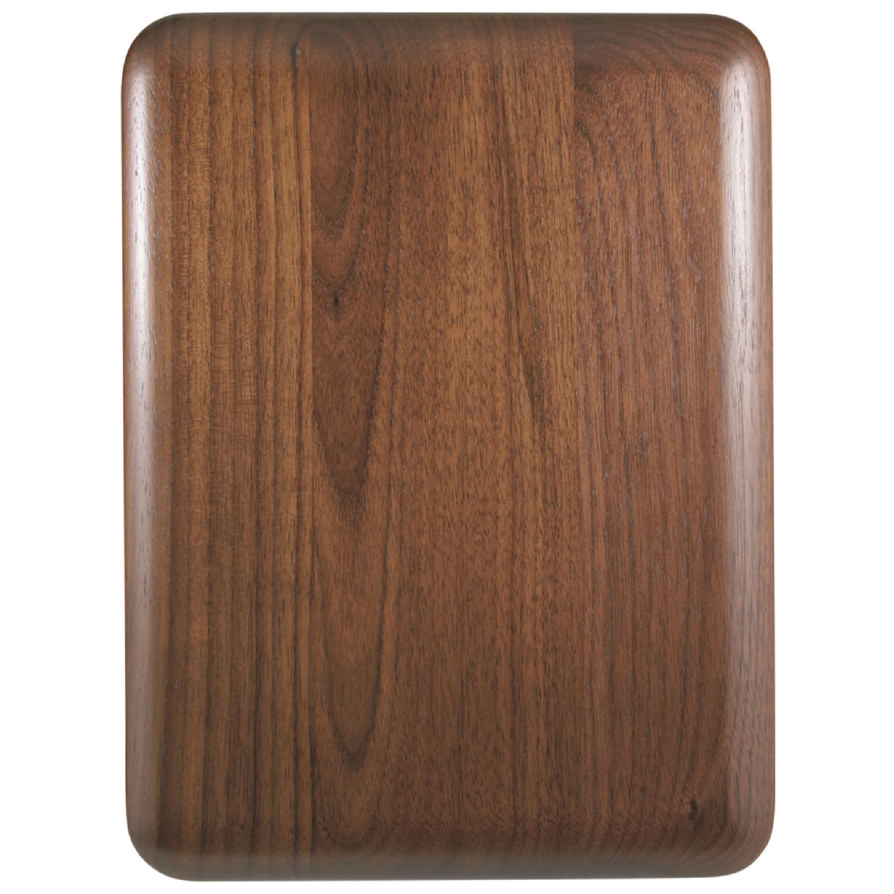 6" x 8" Elliptical Edge Round Corner Genuine Walnut Plaque 3