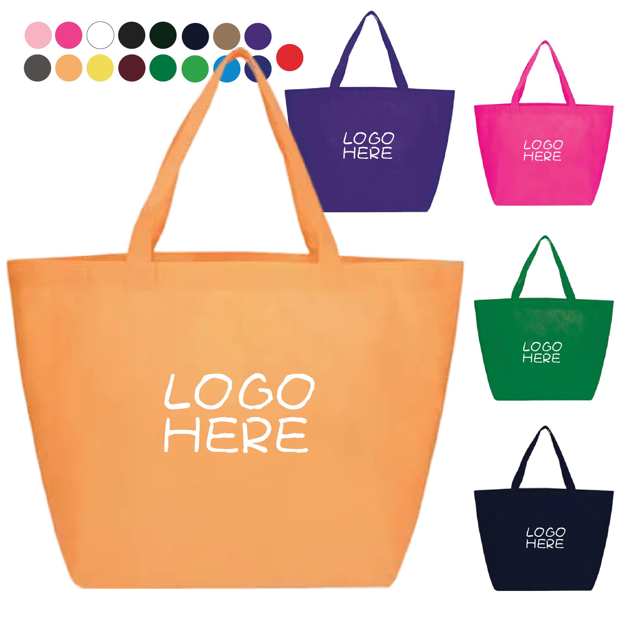 Budget Non-Woven Shopper Tote 1