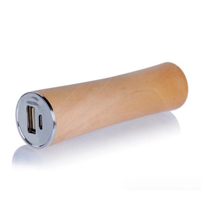 Wooden Round Power Buddy 2200mAH to 2600mAH 1