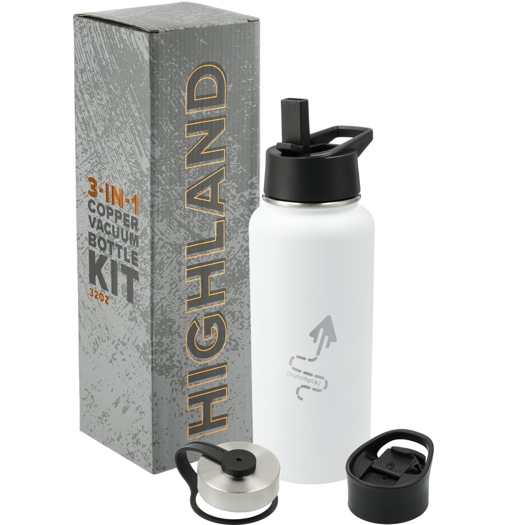 Highland 3-in-1 Copper Vacuum Bottle Kit 32oz 87