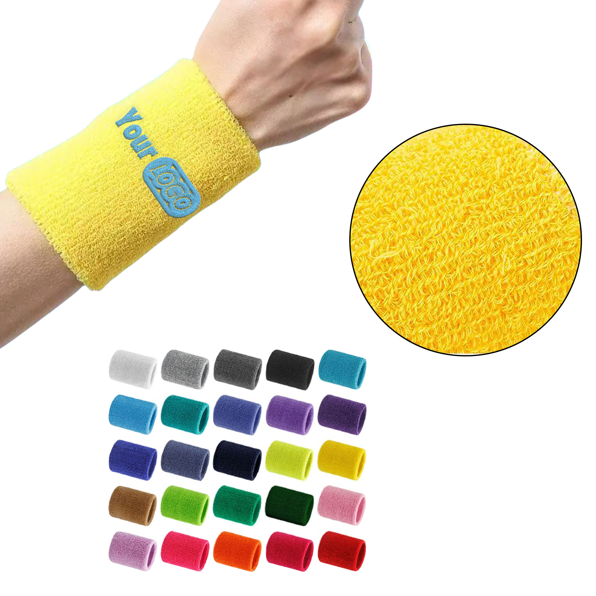 Cotton Sweat Absorbing Wrist Guard 2