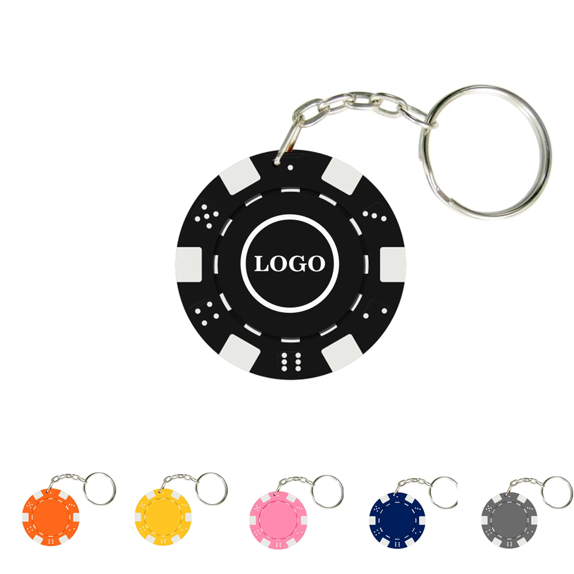 Poker Chip Keychain 3