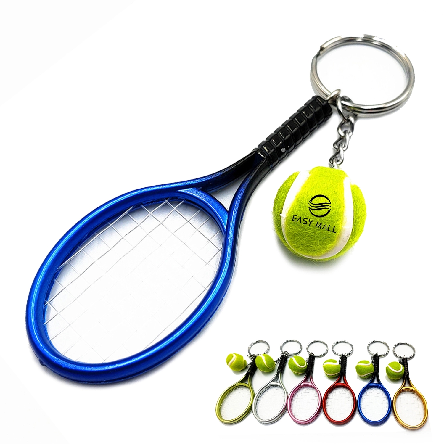 Tennis Racket Key Chain 1