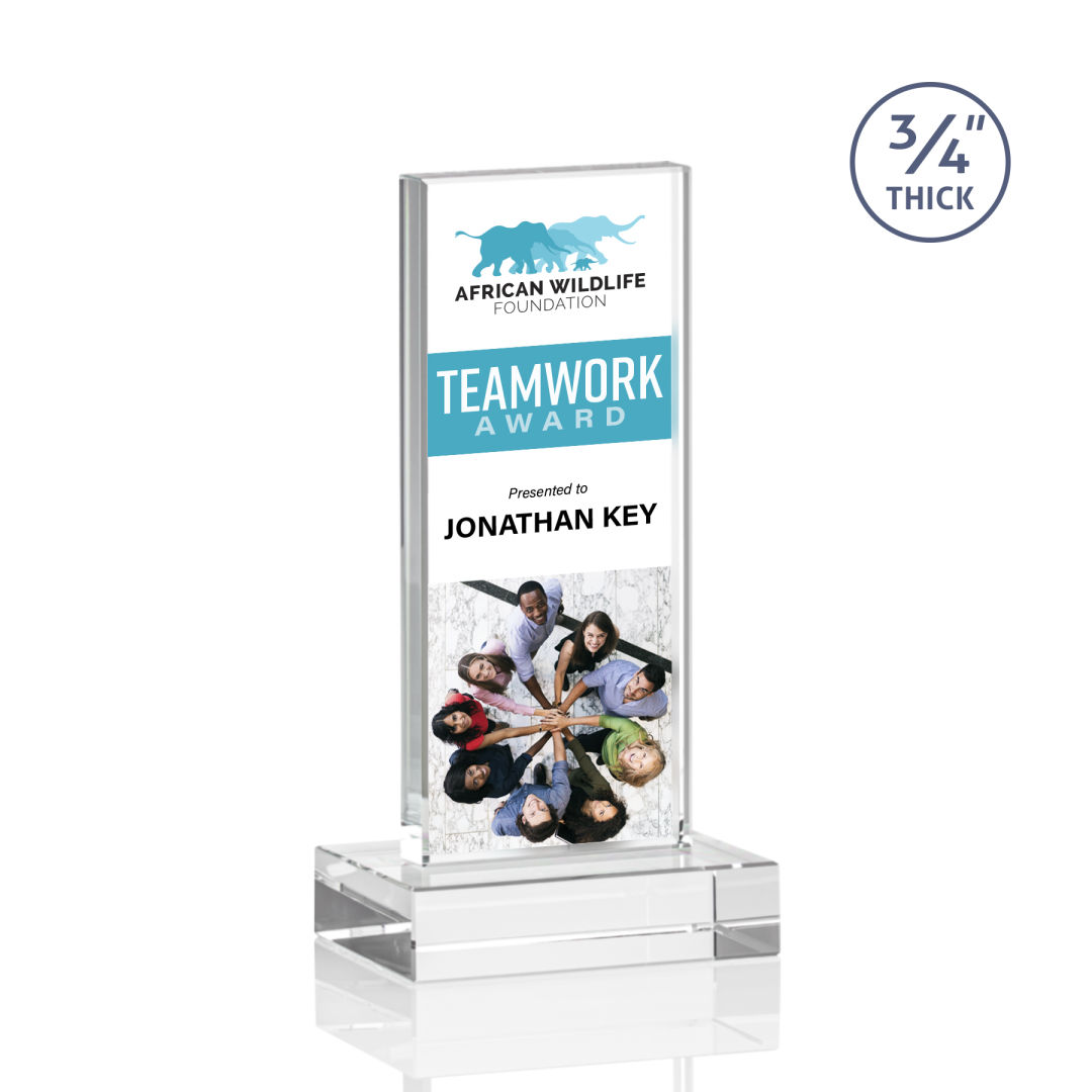 Hathaway VividPrint™ Award - Clear 4