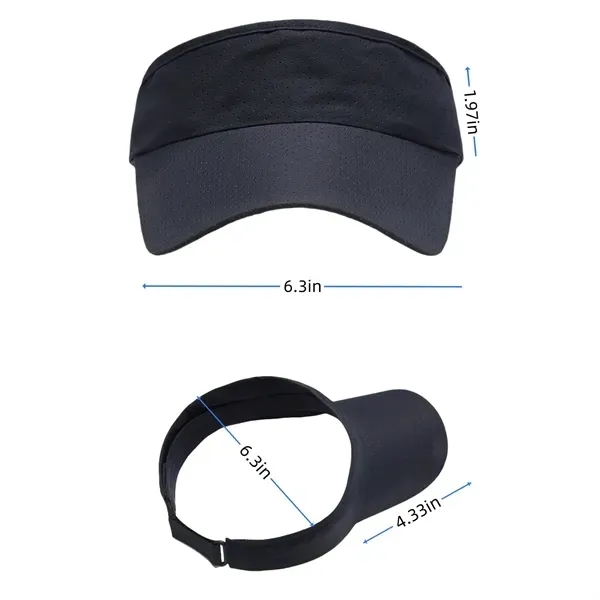 Lightweight Stretchy Sports Visor for Running Tennis Golf 3