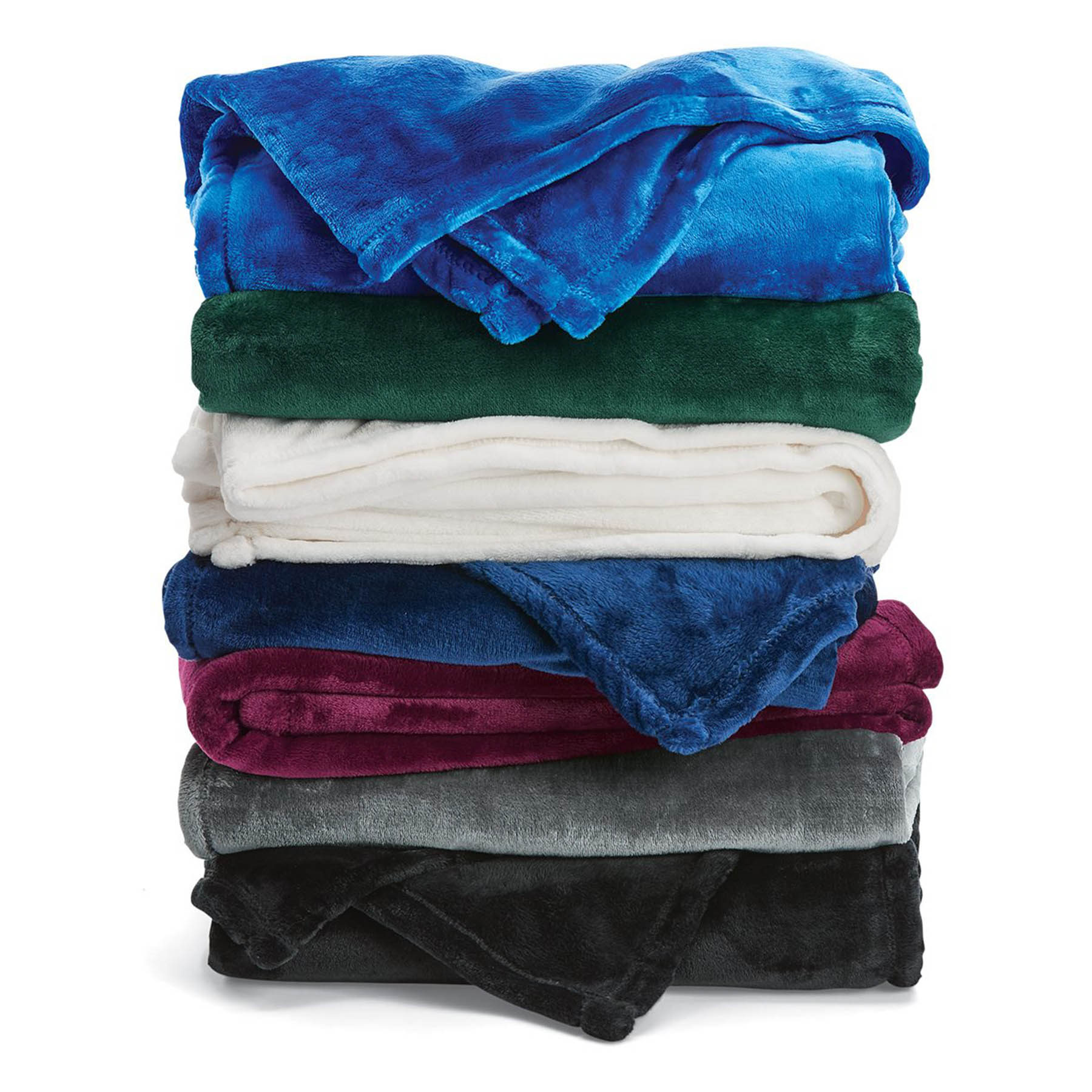 300g 100% Polyester silky smooth faux mink blanket 9