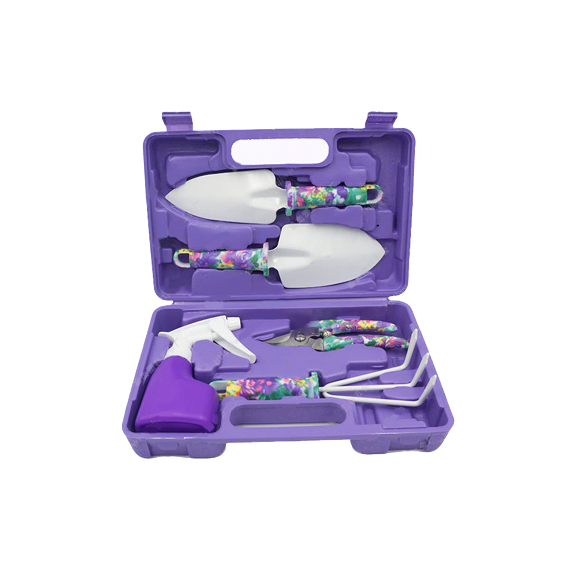 Stainless Steel Gardening Tool Set With Carrying Case 11.8" Length X 7.8" Width X 2.7" H 4