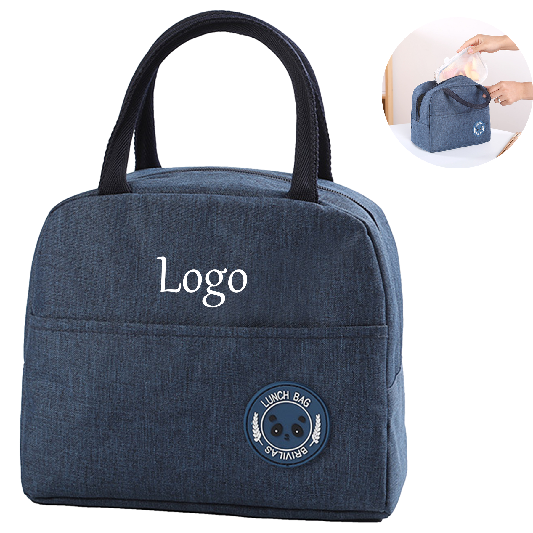 Portable Insulated Lunch Bag 1