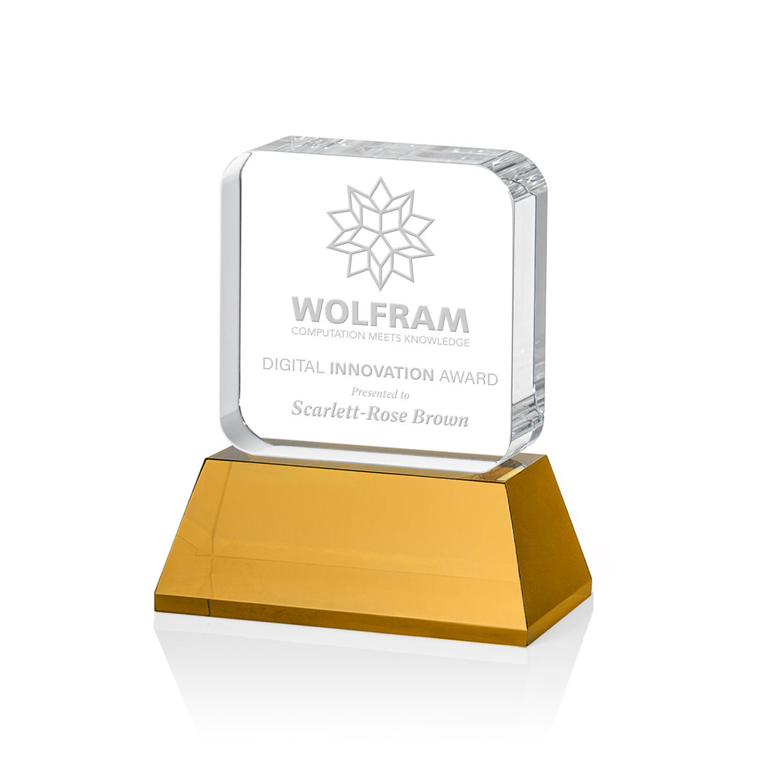 Flamborough Award on Base - Amber 2