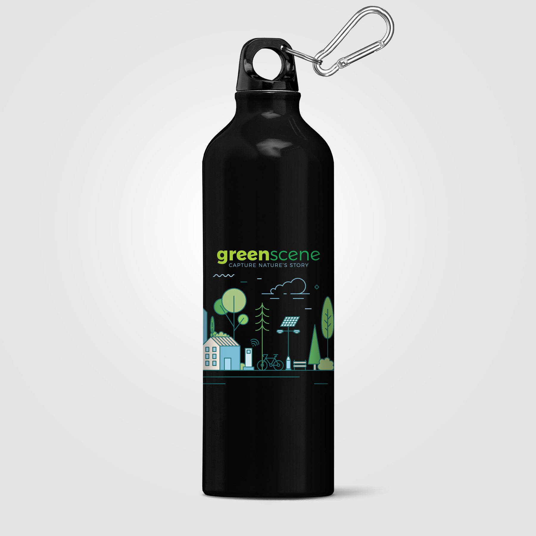 Portland Plus - 27 oz. Aluminum Water Bottle, custom water bottle with logo imprint 29