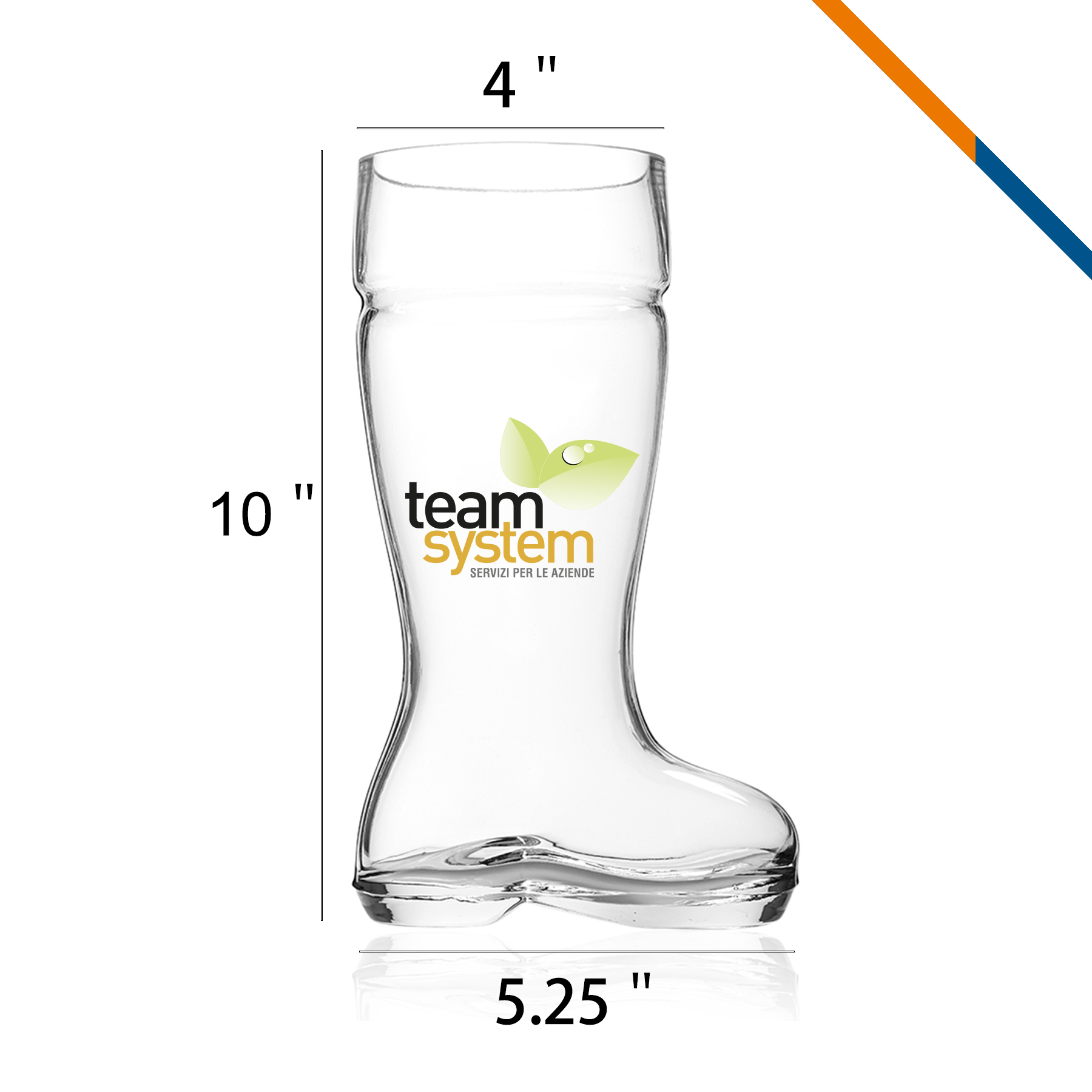 Ulrica Boot Beer Glasses - 44 OZ. 3
