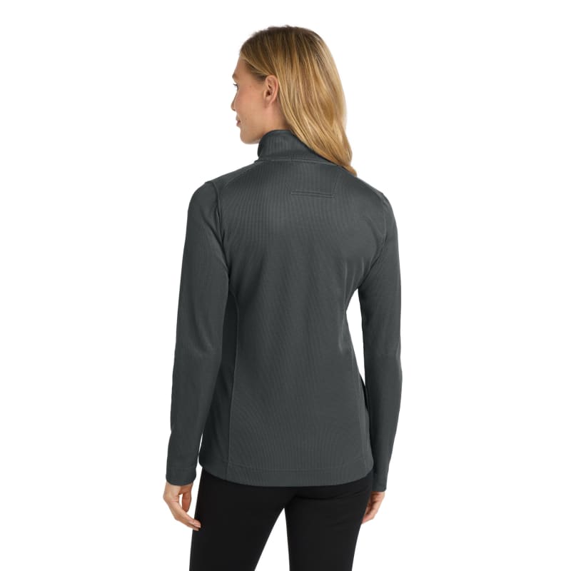 Port Authority Women's Vertical Texture Full-Zip Jacket. 2