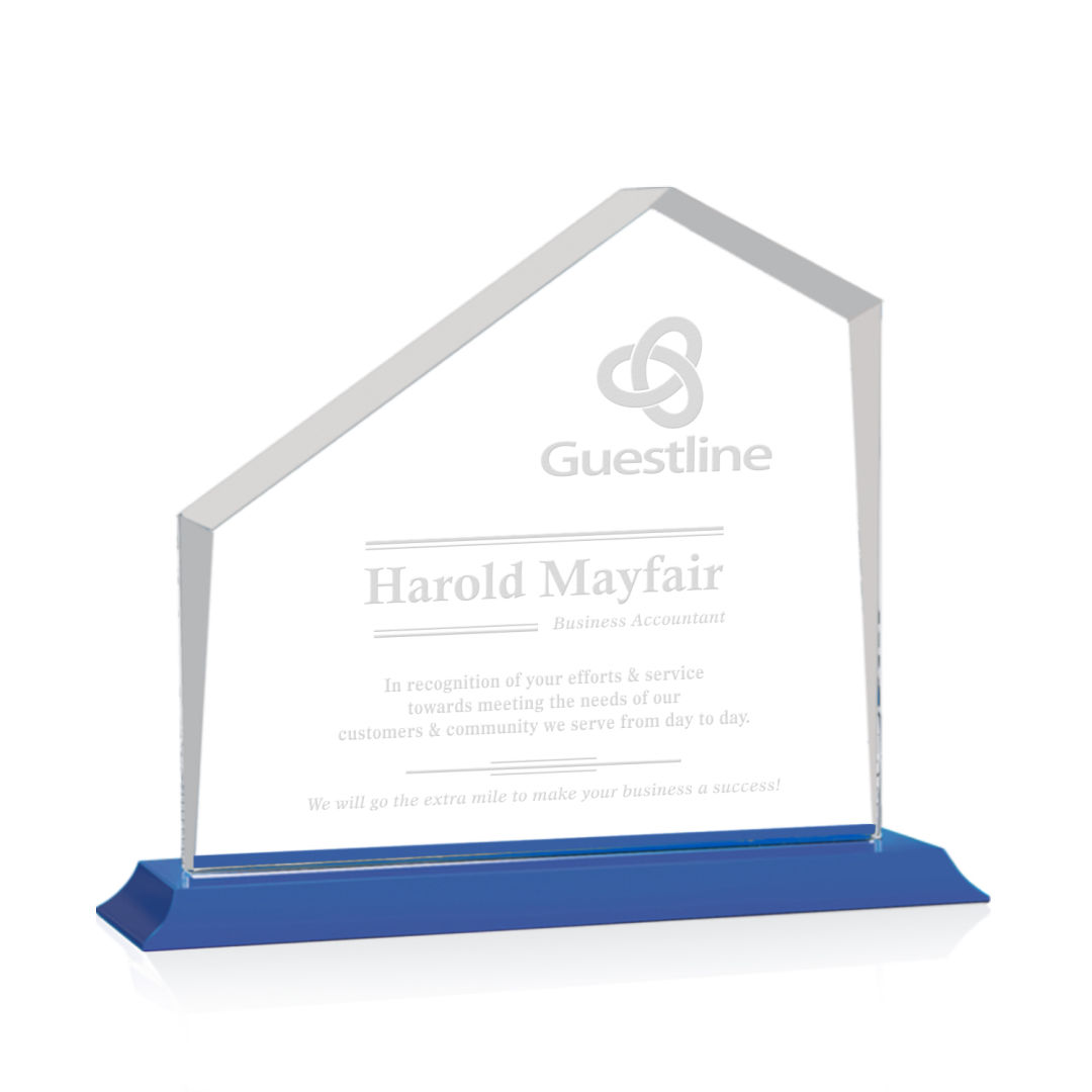 Fairmont Award on Bartlett Base - Blue 5