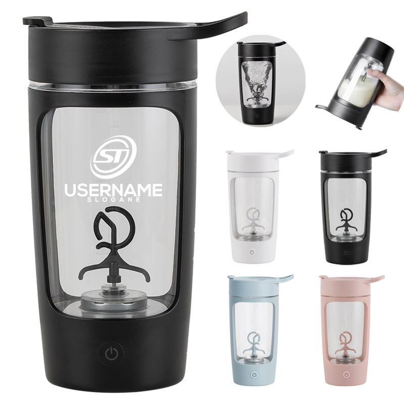 Custom Premium USB Electric BPA Free Protein Shakers Bottle 1