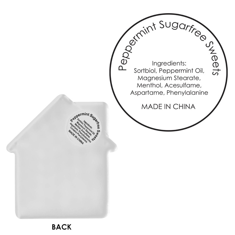 House Shape Mint Card 3