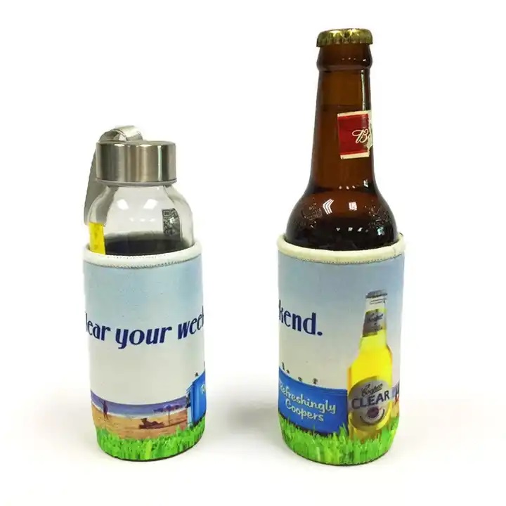 Neoprene Foam 8oz Mini Bottle Collapsible Cooler 6