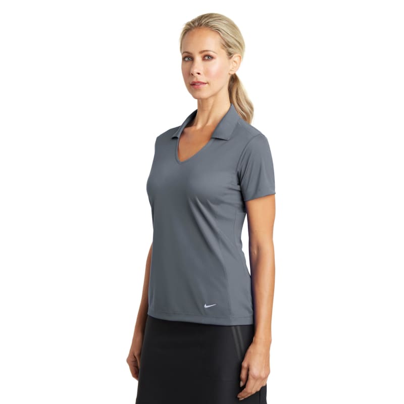 Nike Women's Dri-FIT Vertical Mesh Polo. 62