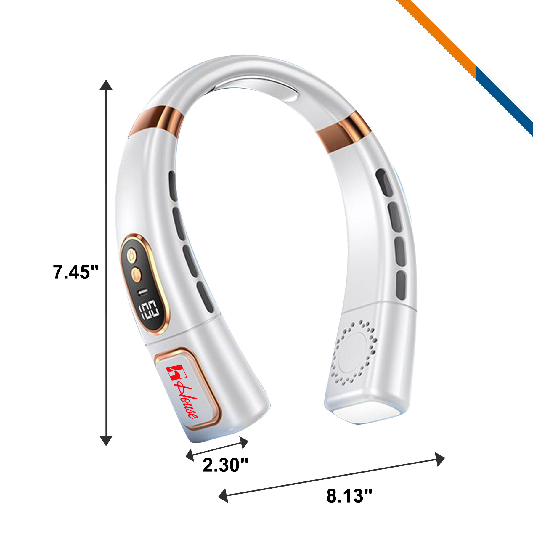 Laromy LED Lighting Turbo Neck Fan 3