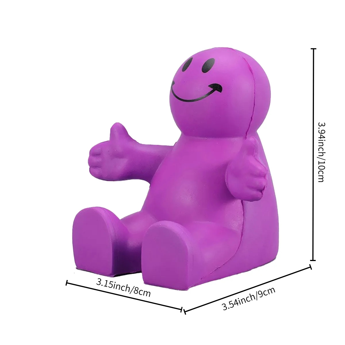 Customizable Smiling Character Phone Stand 6