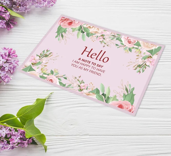Flat Note Cards (3.5" x 5") 3