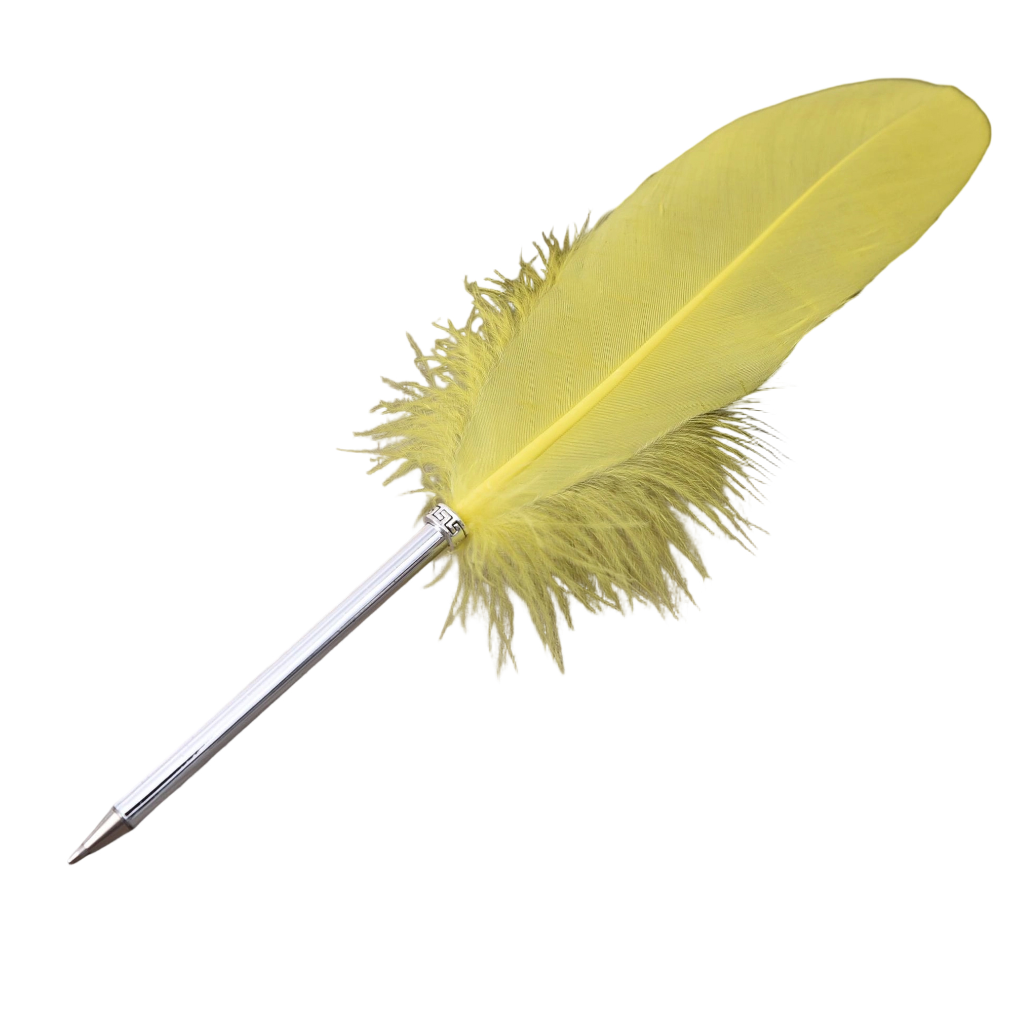 Feather Quill Ballpoint Pen Decorative Writing Gift 13