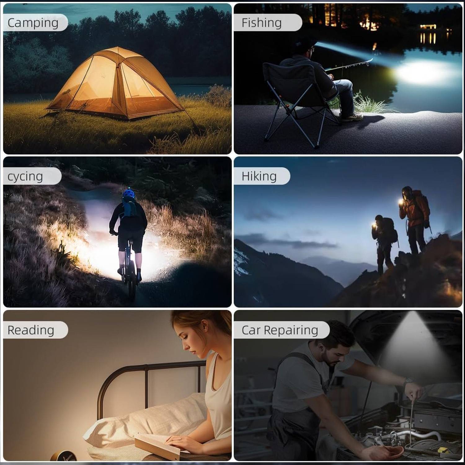 Mini Adjustable LED Flashlight 8