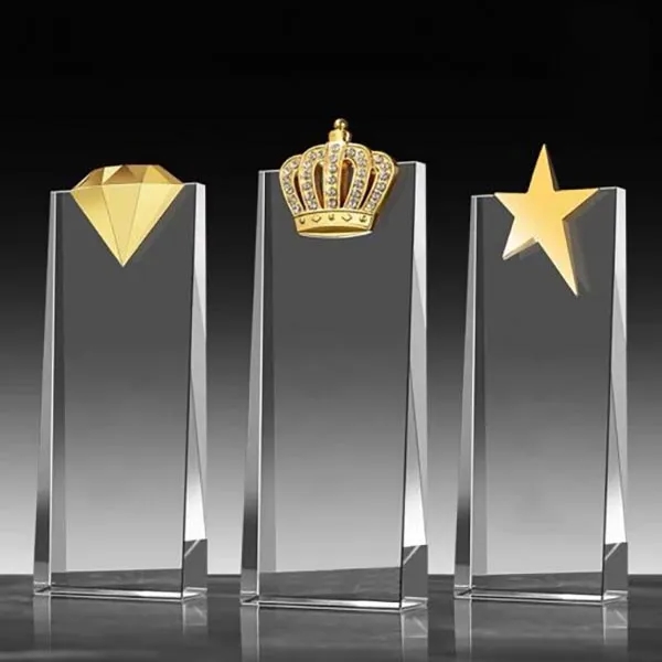 Personalized Crystal Diamond Trophy 2
