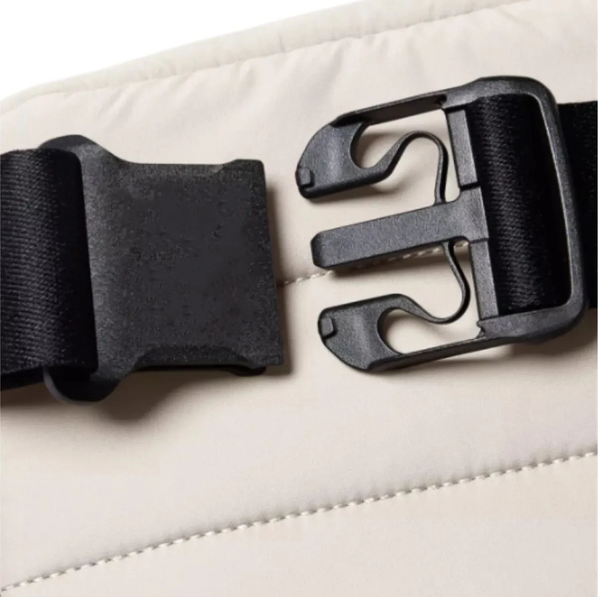 Padded Quilted Waist Bag With Adjustable Strap 3