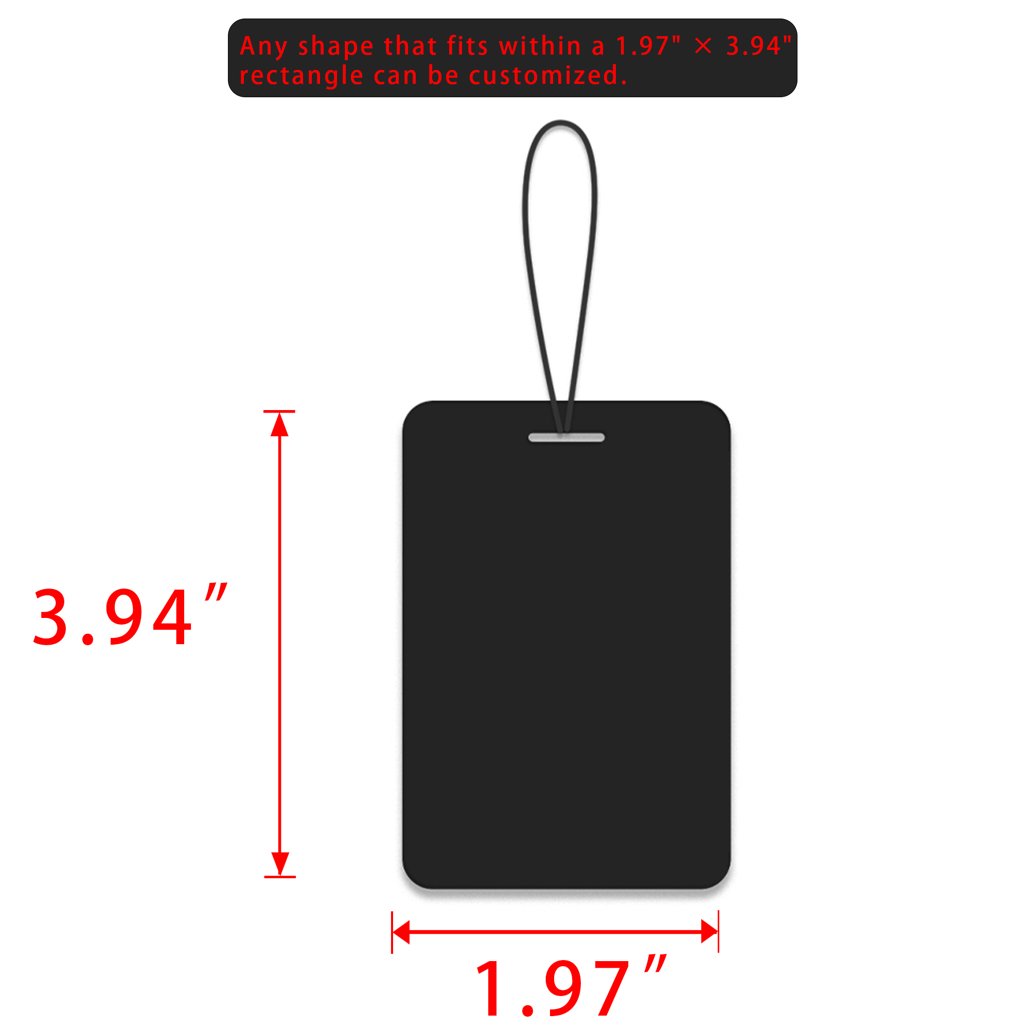 Customized shape air freshener - 16 different scents 5