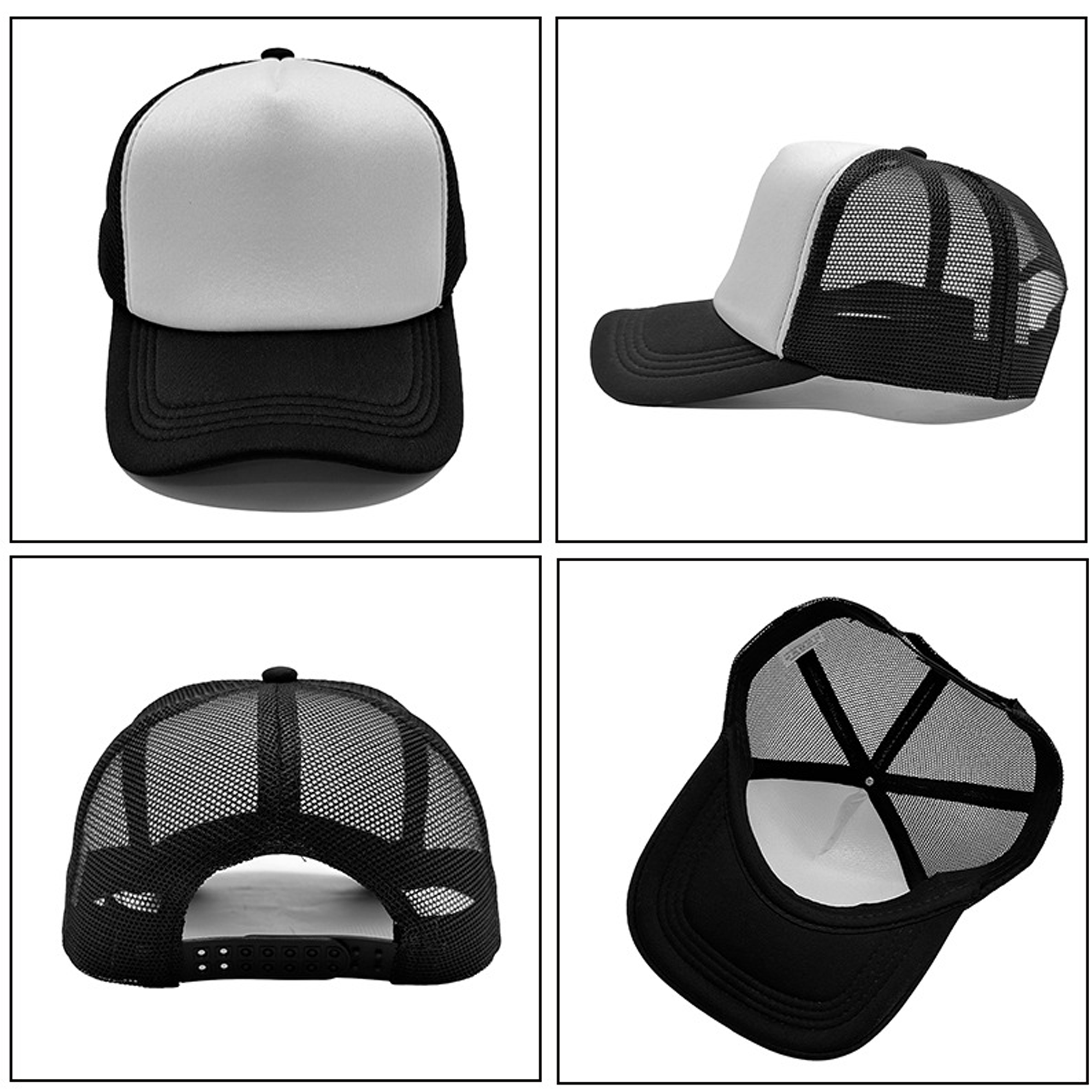 Foam-Padded Mesh Sports Cap 2
