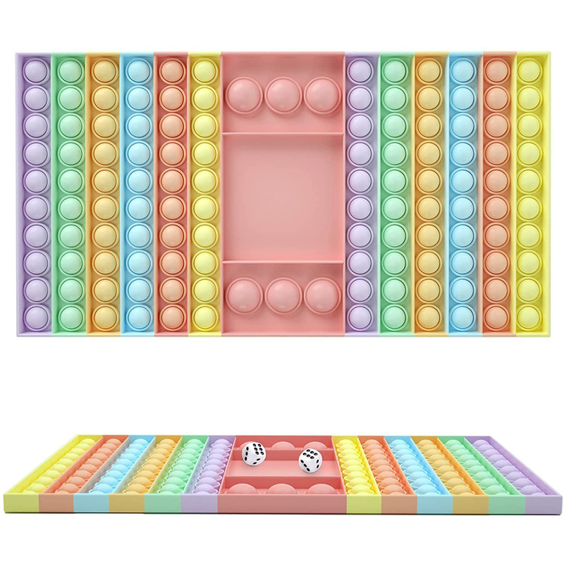 Big Two-Player Push Bubble Pop Chess Board Games 10