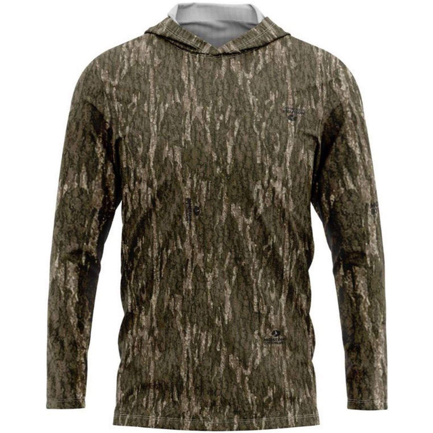 Mossy Oak® Men's 4.4 oz. Polyester Interlock Hooded T-Shirt