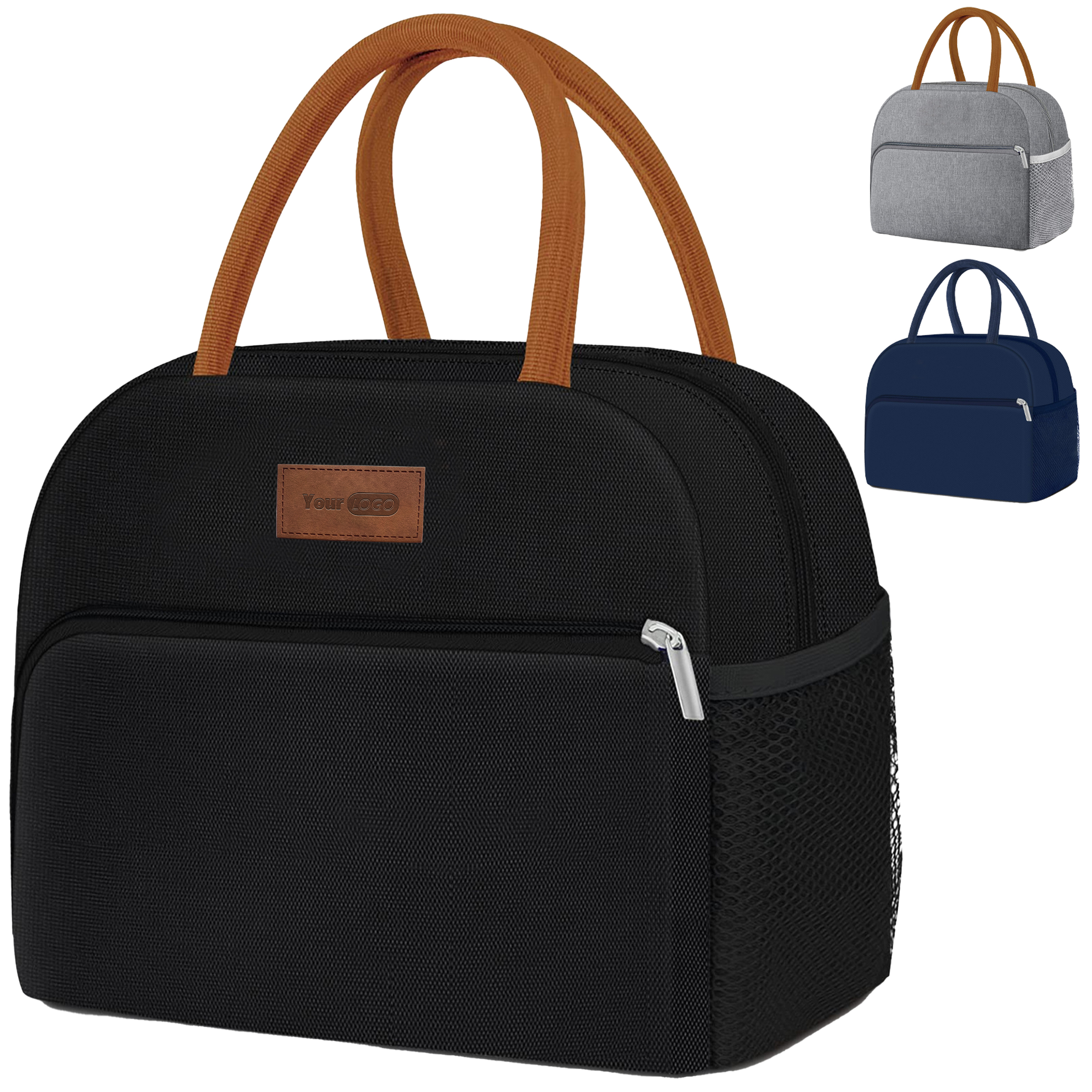 Oxford Large Capacity Insulated Bento Handbag 5