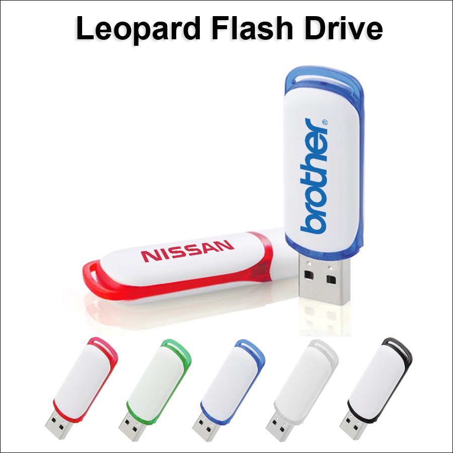Leopard Flash Drive - 2 GB Memory