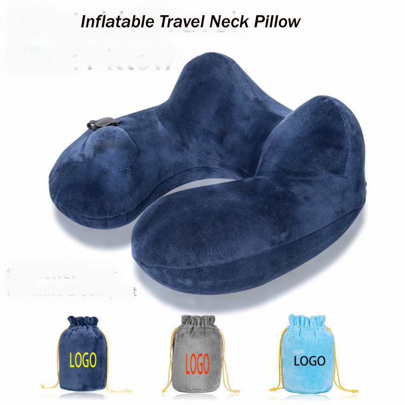 Inflatable Velveted Neck Pillow 4