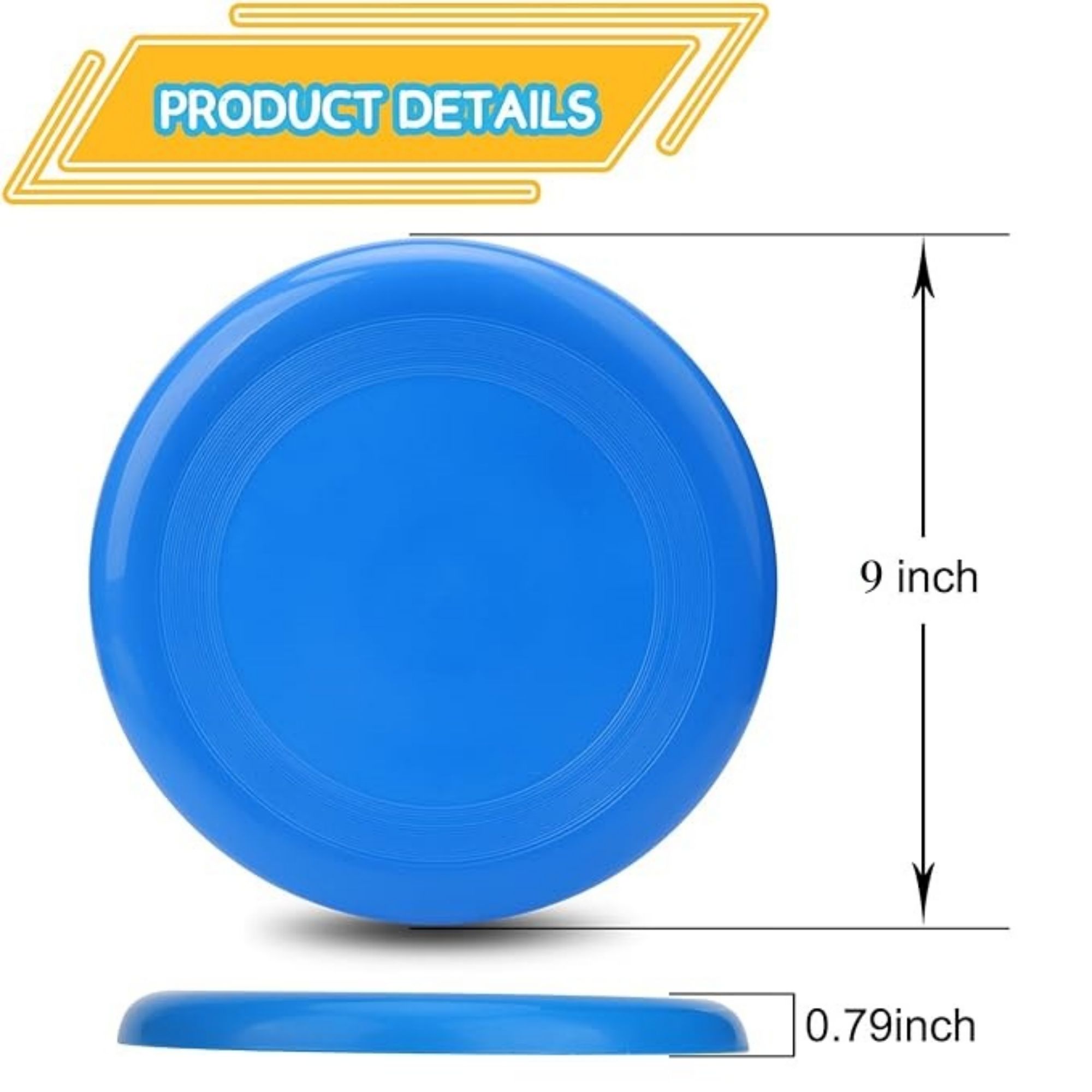Plastic Eco-friendly 9 Inch Flying Disc 3