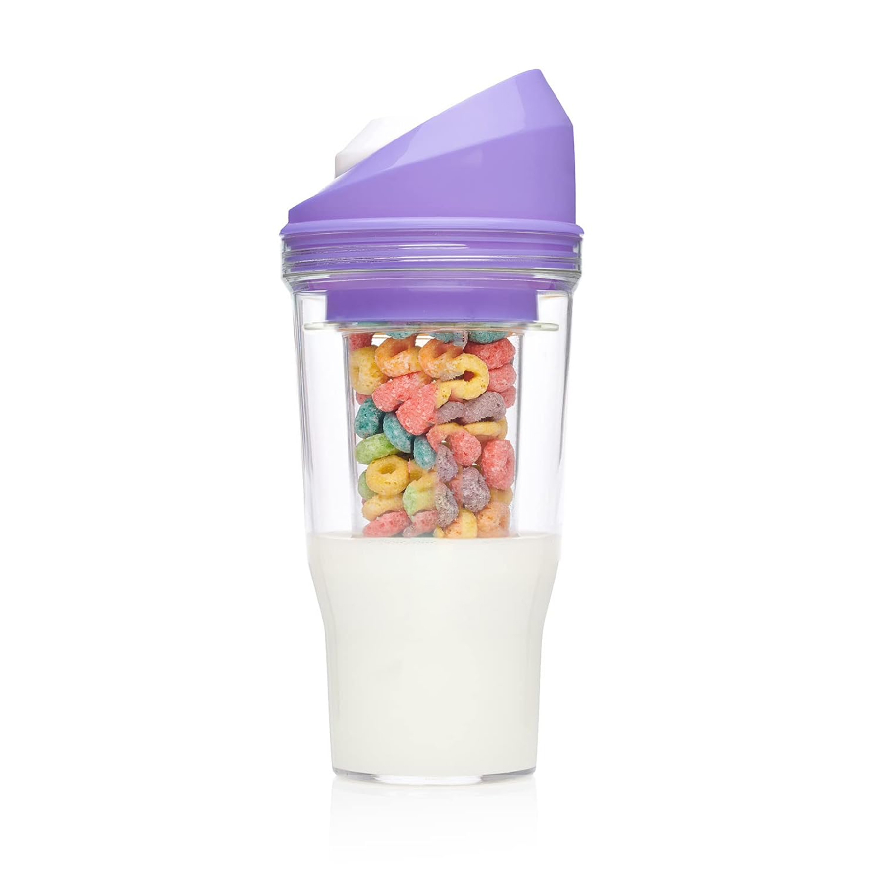 Portable Plastic Cereal Cup 6