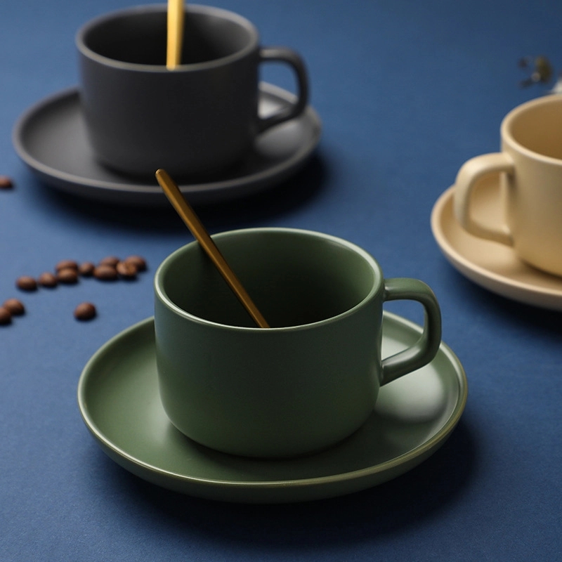 Custom Coffee Cup with Saucer Set 5